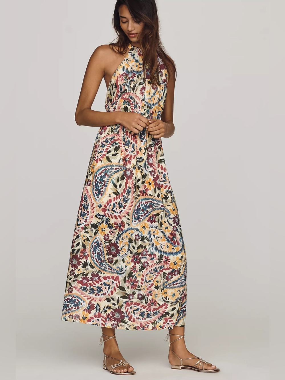 FARM RIO ANTHROPOLIGIE MAXI DRESS